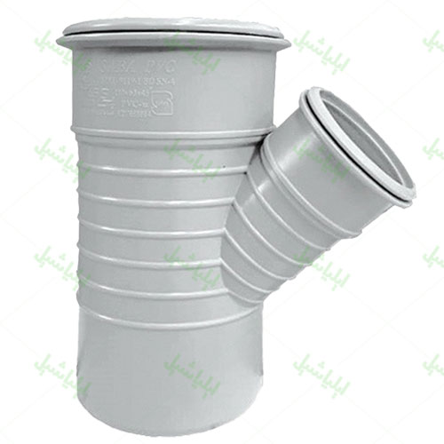 سه راه تبدیلی 45 درجه پی وی سی صبا