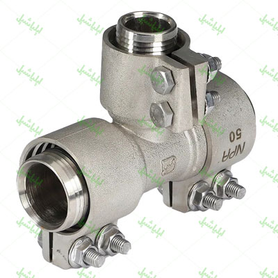 سه راهی تبدیل کلمپی نیوپایپ